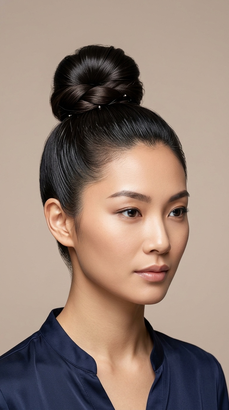 Polished High Bun