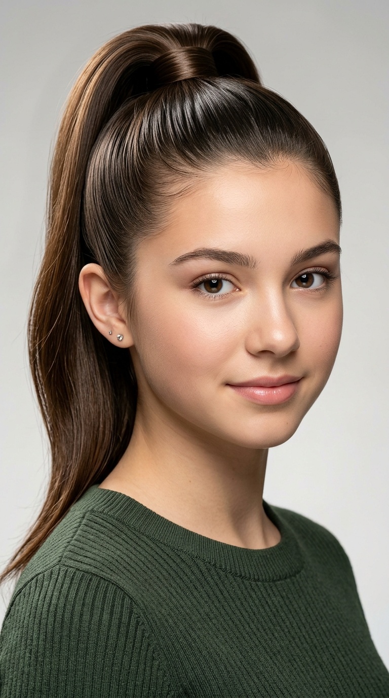 Polished High Ponytail