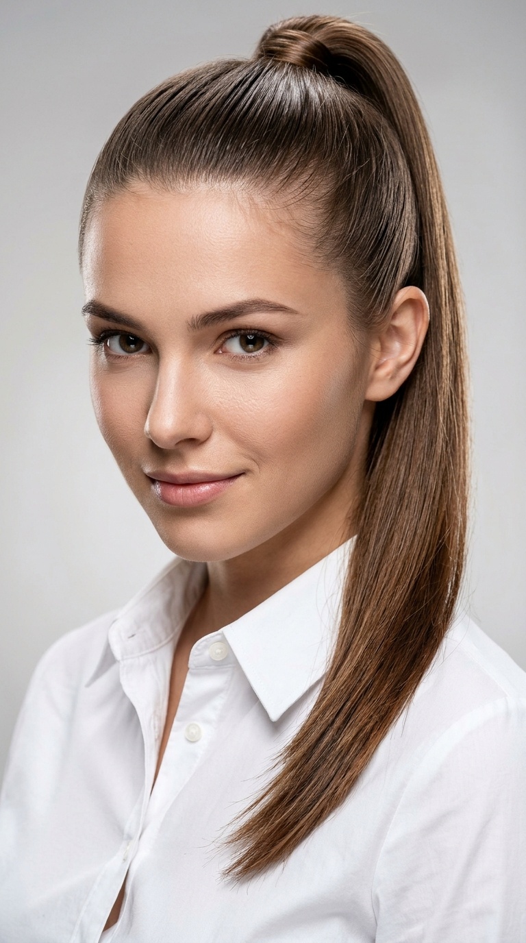 Polished High Ponytail