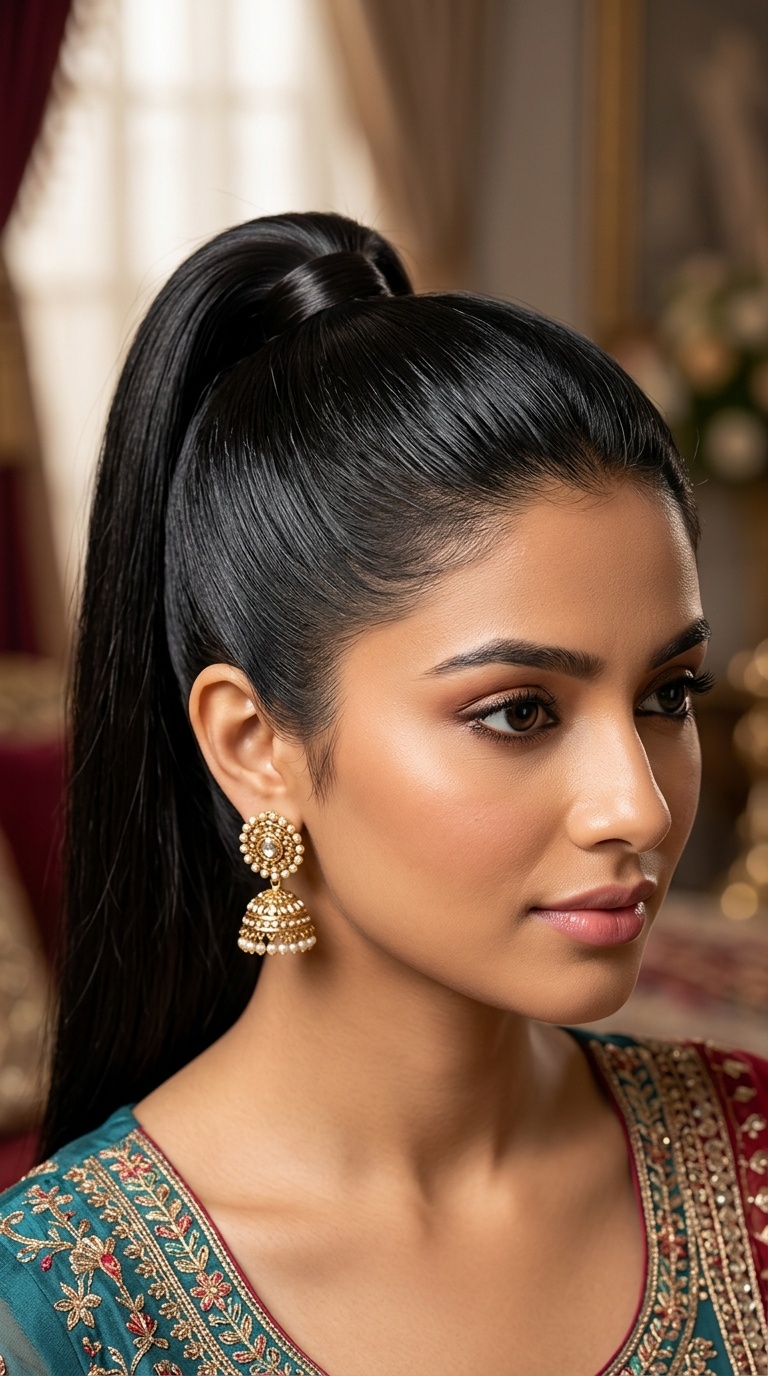 Polished High Ponytail
