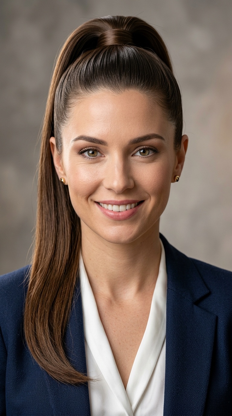 Polished High Ponytail