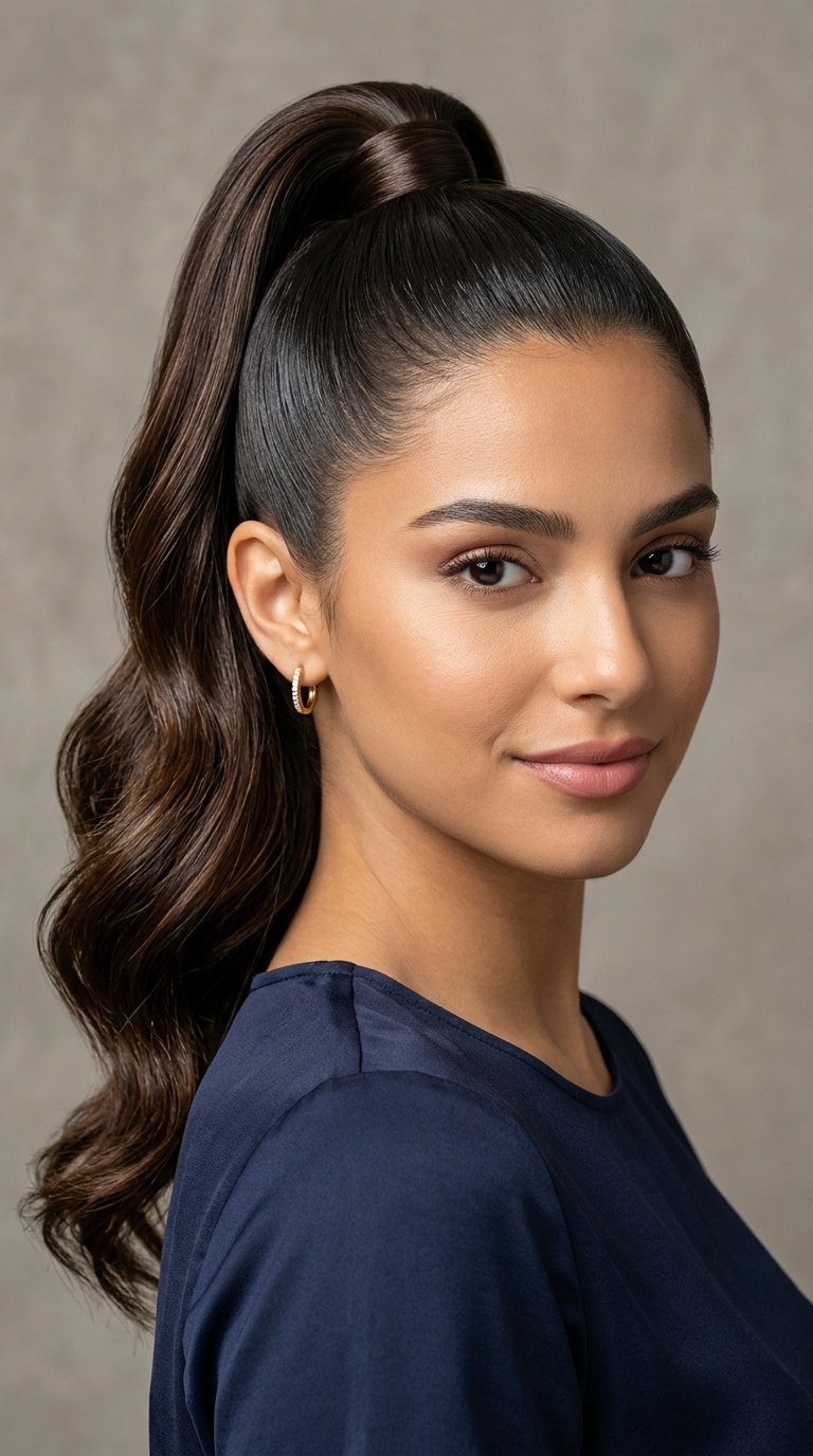Polished High Ponytail