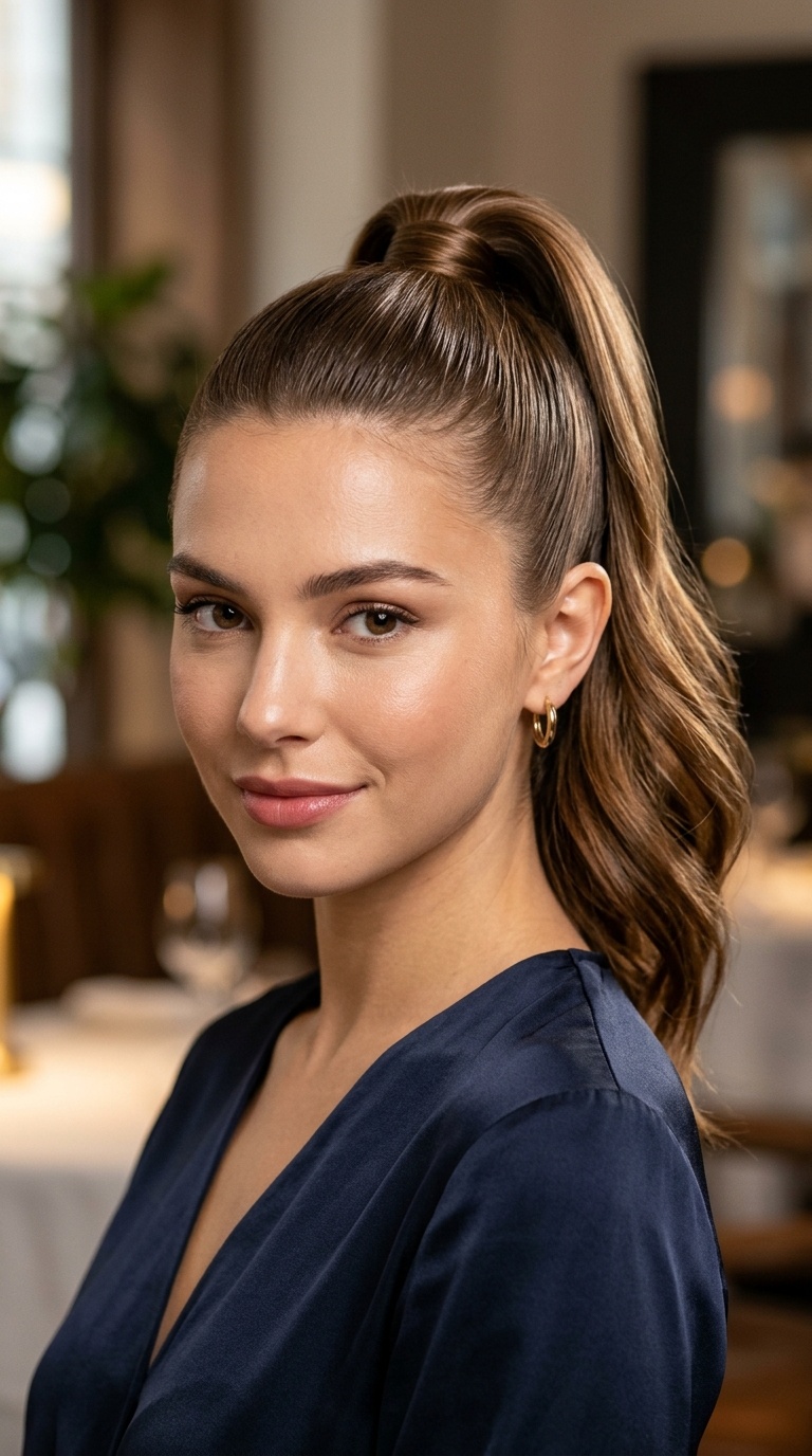 Polished High Ponytail