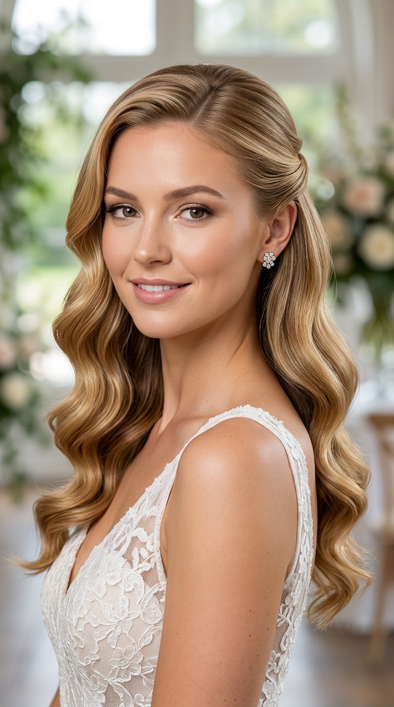 Polished Hollywood Waves