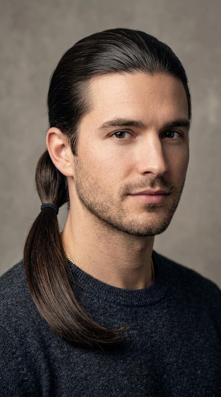 Polished Low Ponytail