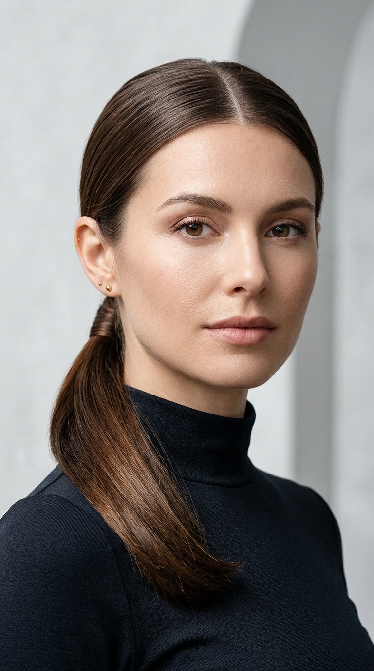 Polished Low Ponytail