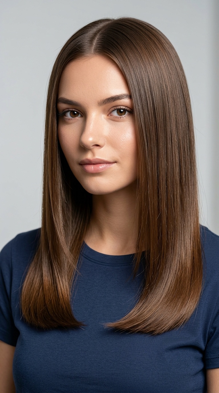 Polished Straight Hair