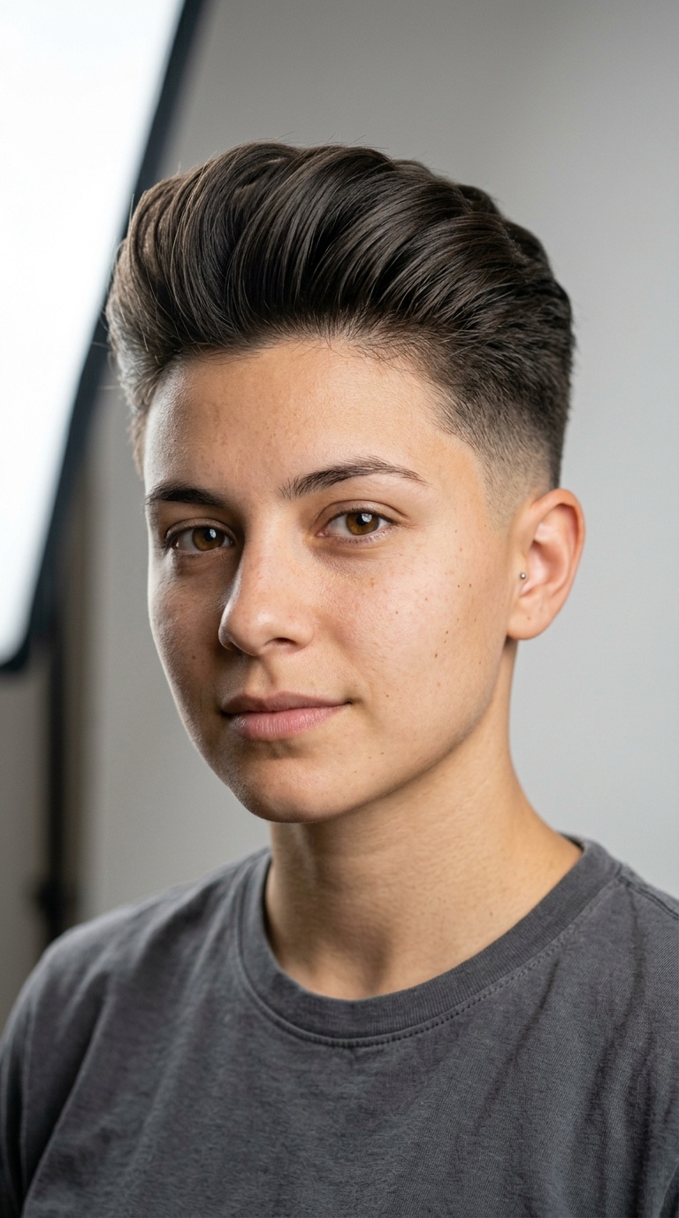 Pompadour Fade