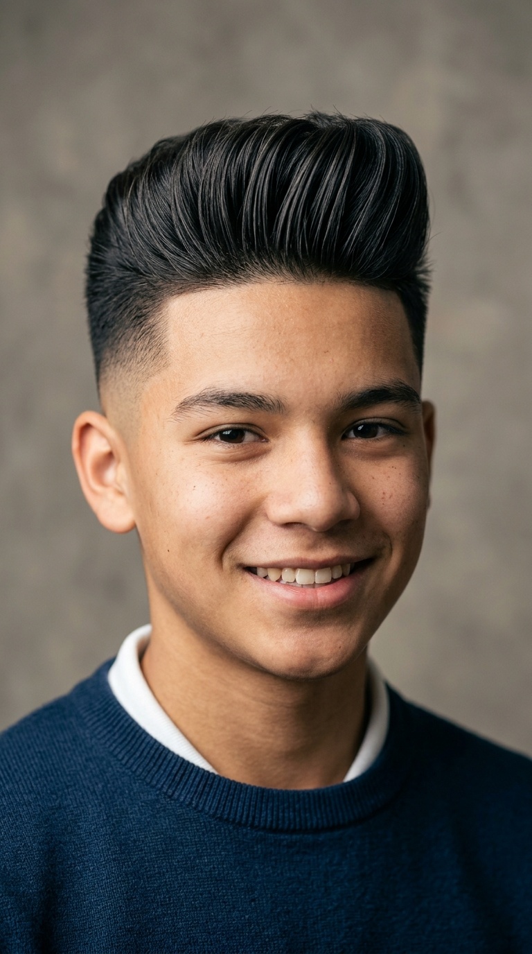 Pompadour Fade