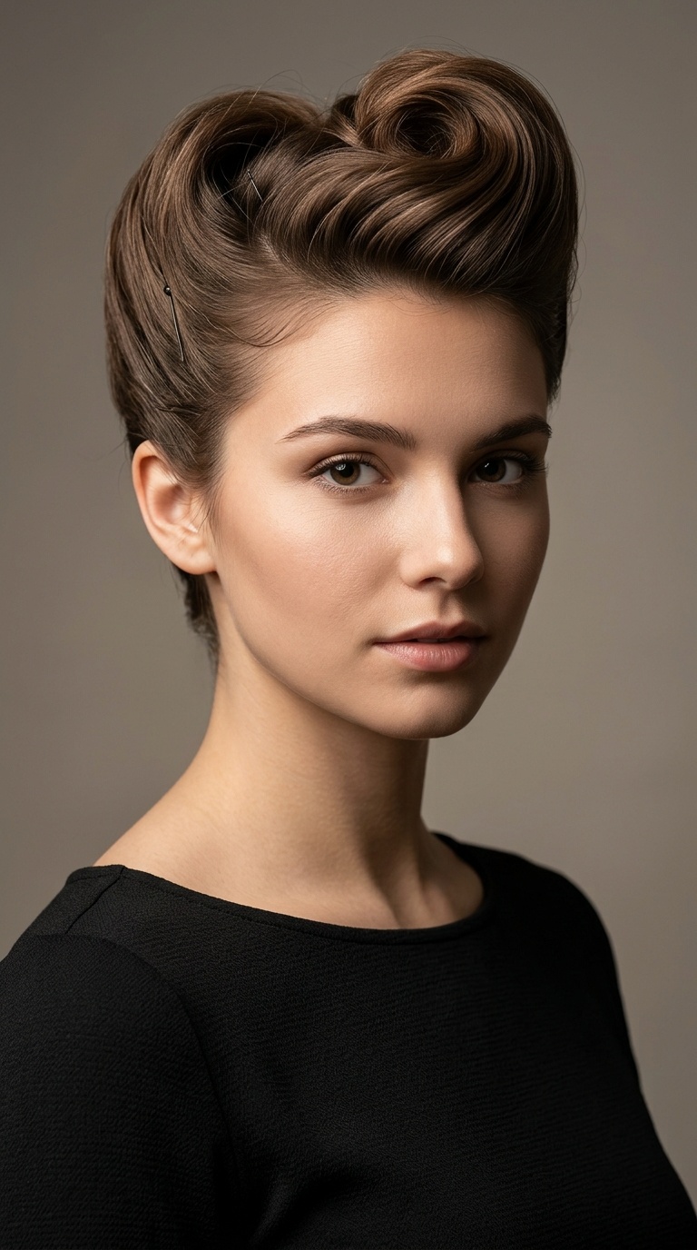 Pompadour Pin-Up