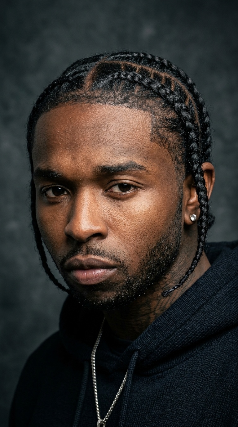Pop Smoke with Nape Undercut