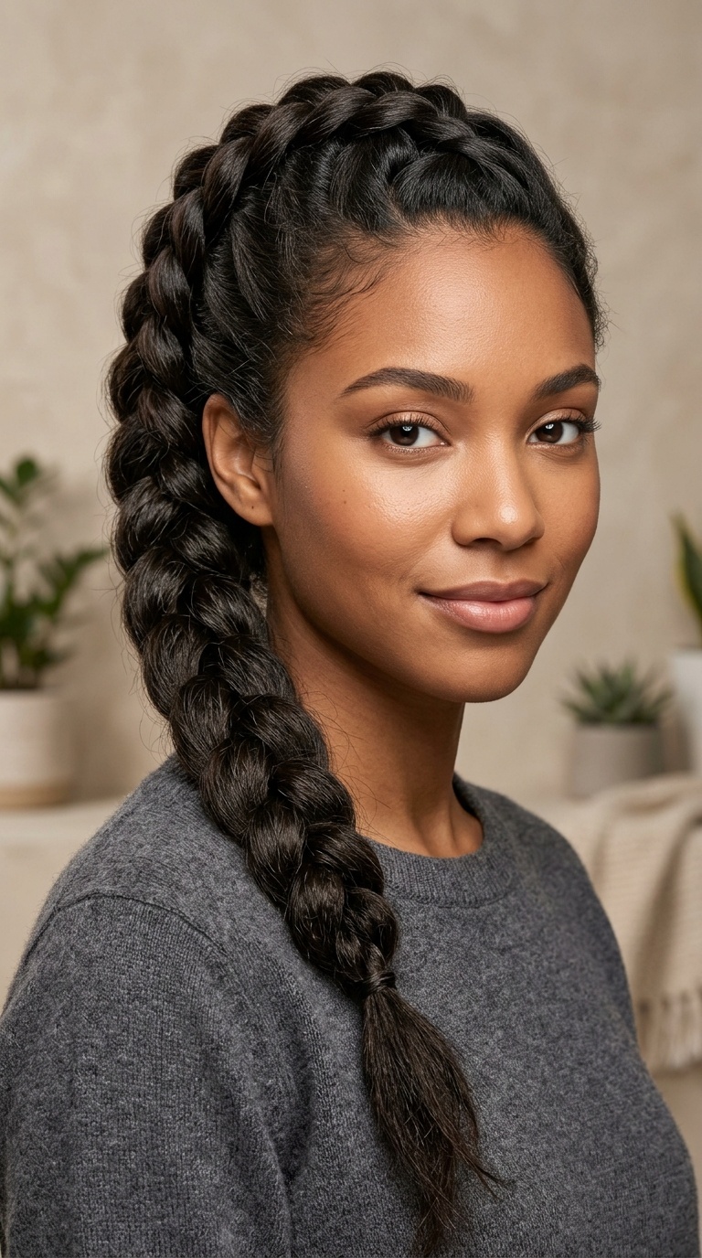 Pull-Through Braid