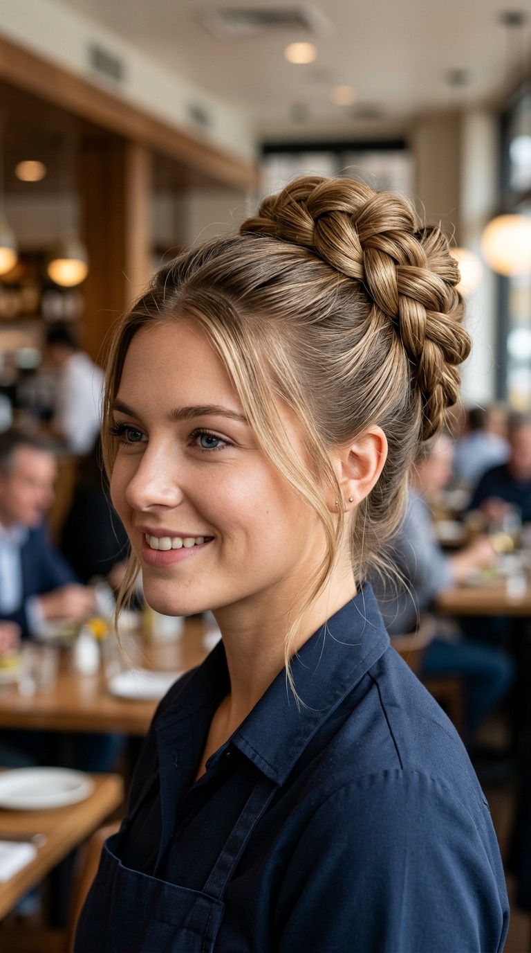 Pull-Through Braid Bun