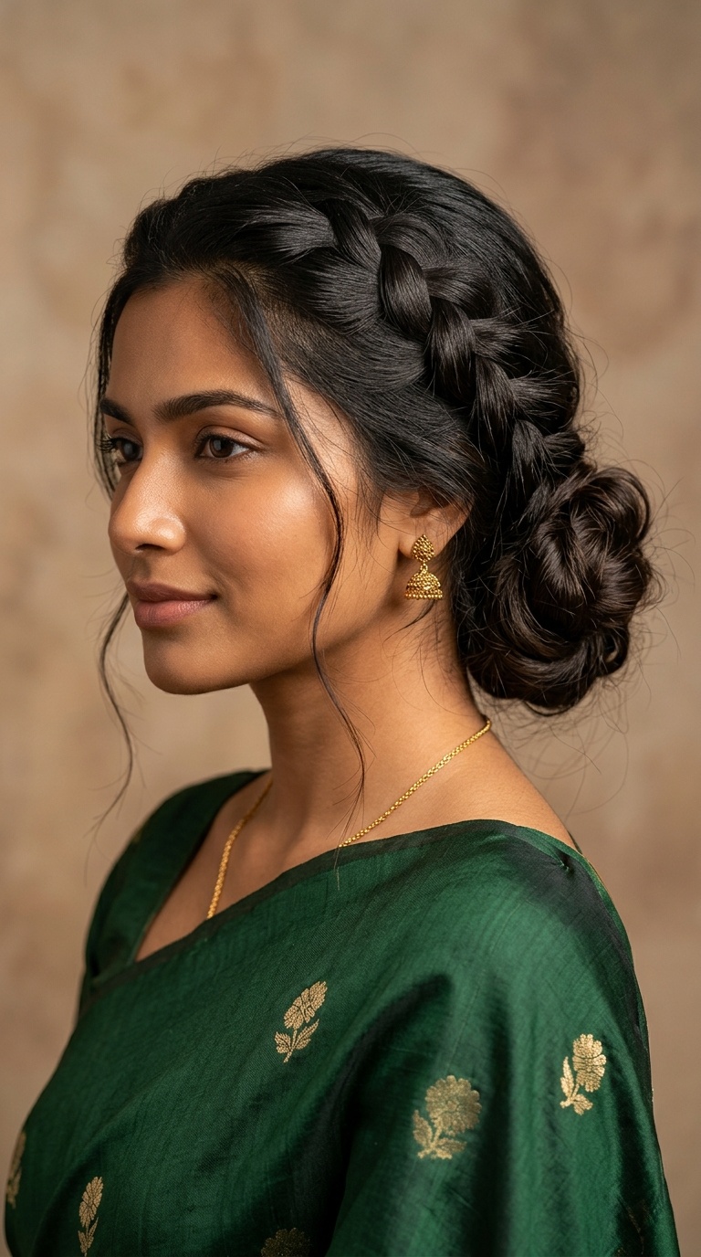 Pull-Through Braid Bun