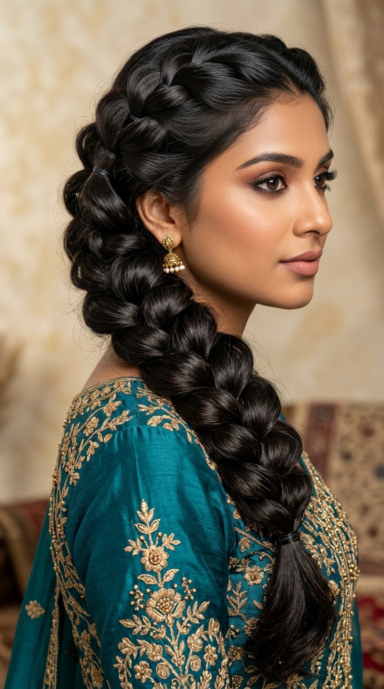 Pull-Through Braid for Maximum Volume