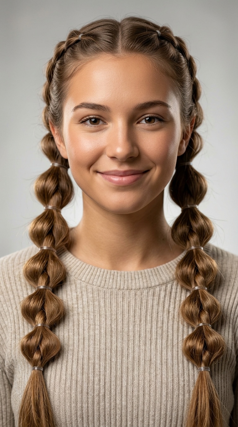 Pull-Through Braid Pigtails