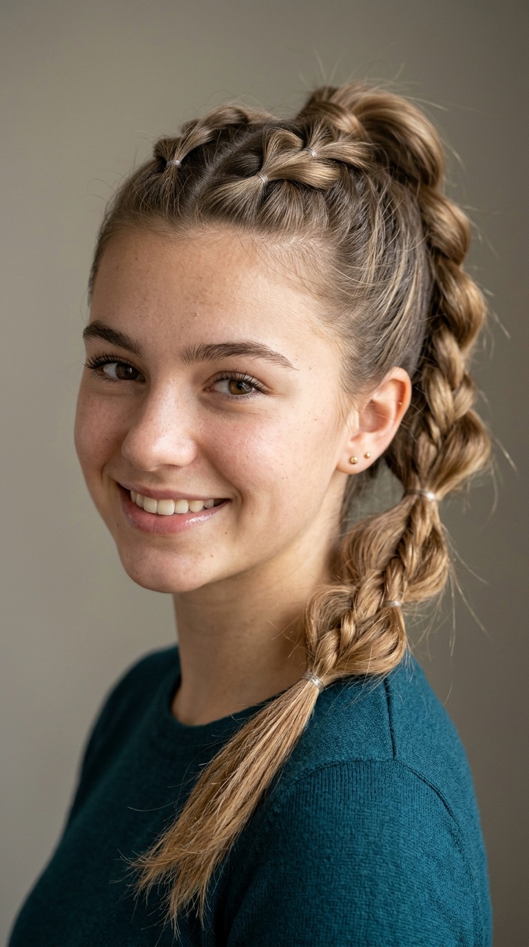 Pull-Through Braid Ponytail