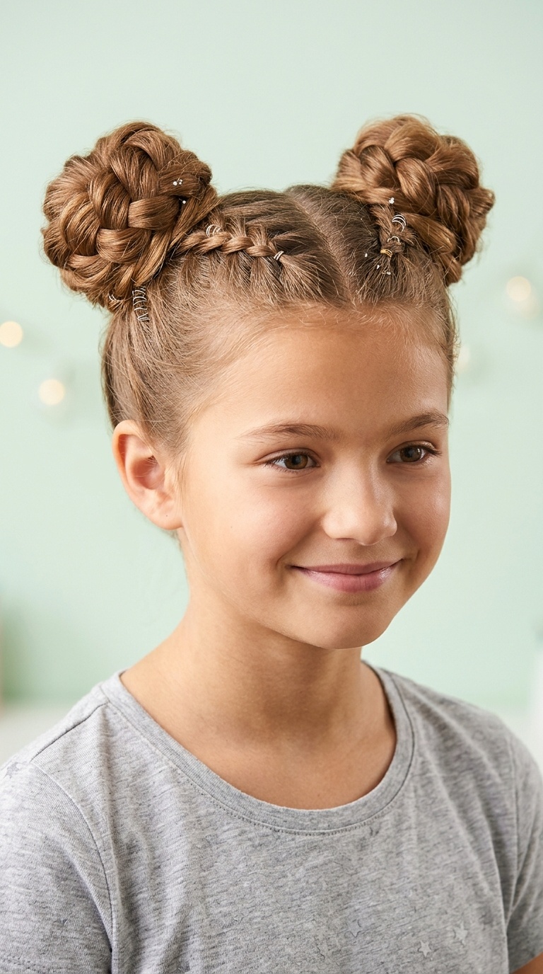 Pull-Through Braided Buns