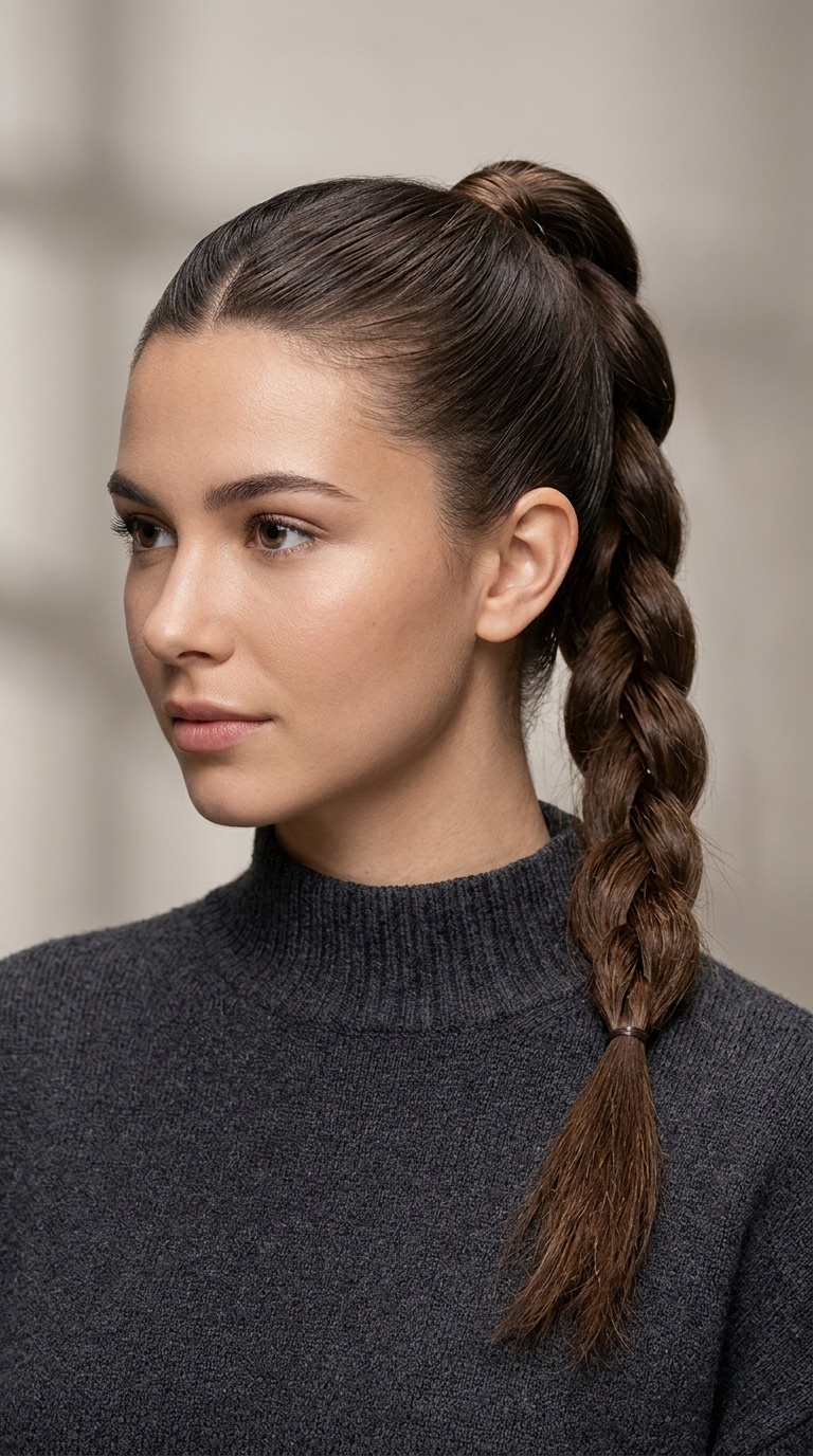 Pull-Through Braided Ponytail