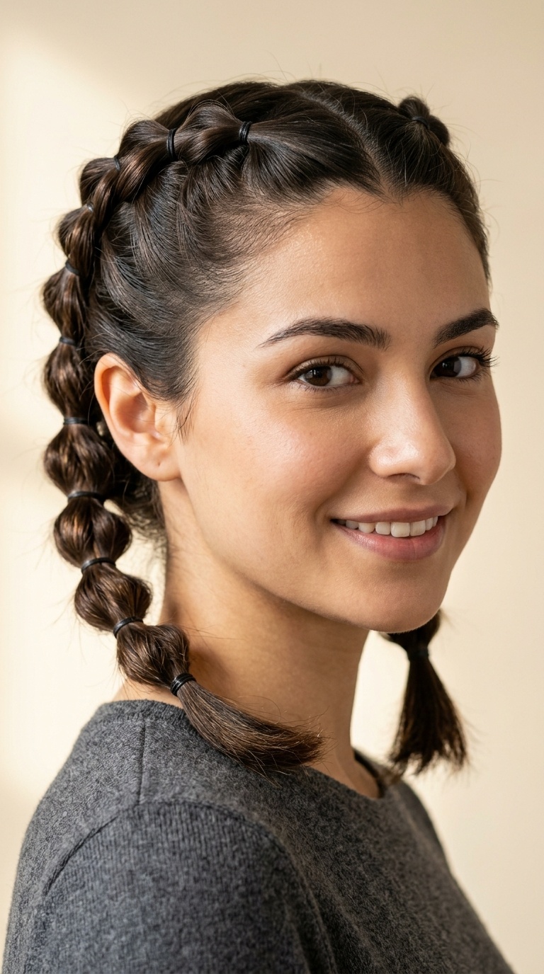 Pull-Through Faux Braids