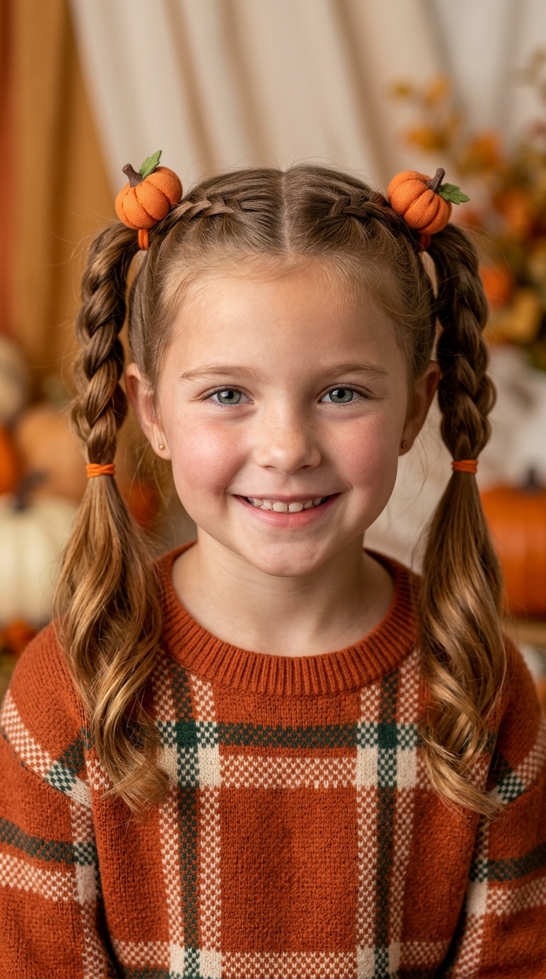 Pumpkin Patch Pigtails