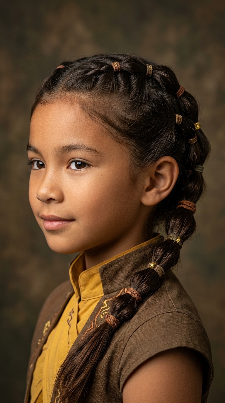Raya’s Segmented Warrior Braid
