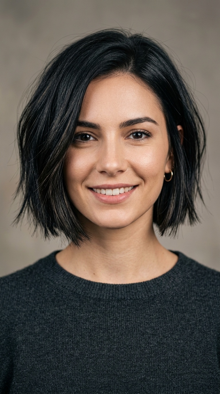 Razor-Cut Bob