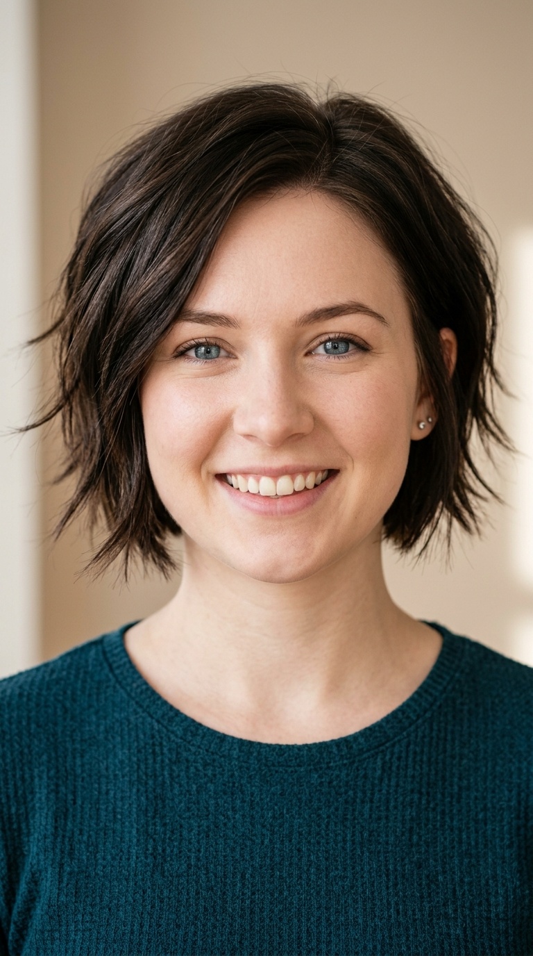 Razor-Cut Bob