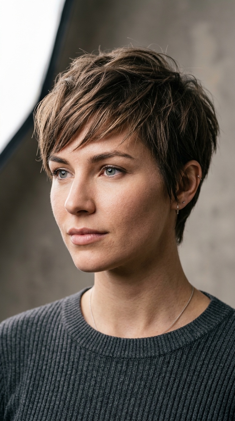 Razor-Cut Pixie