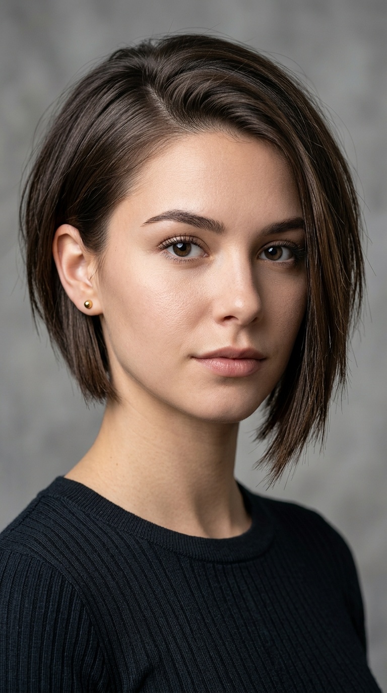 Razored Asymmetrical Bob