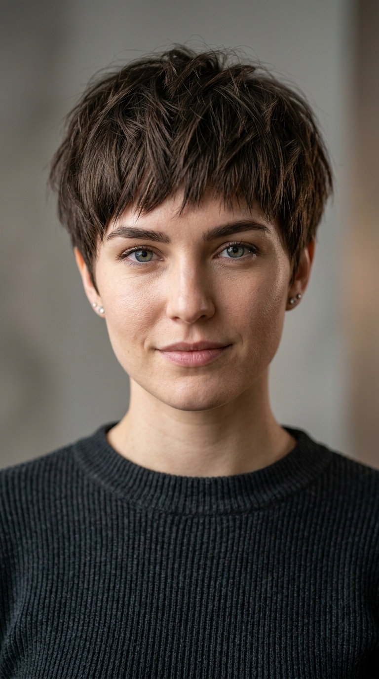 Razored Edgy Bowl Cut