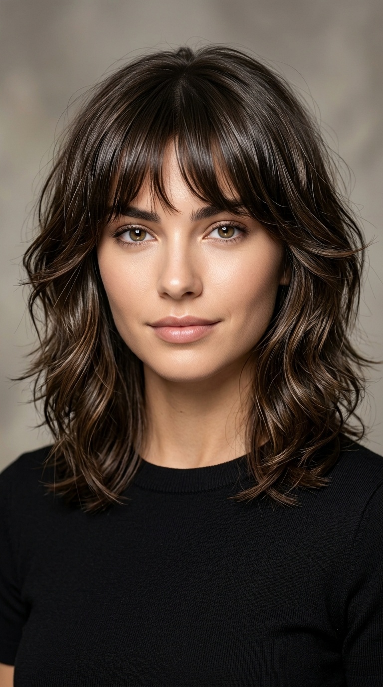 Refined Shag with Glossy Finish
