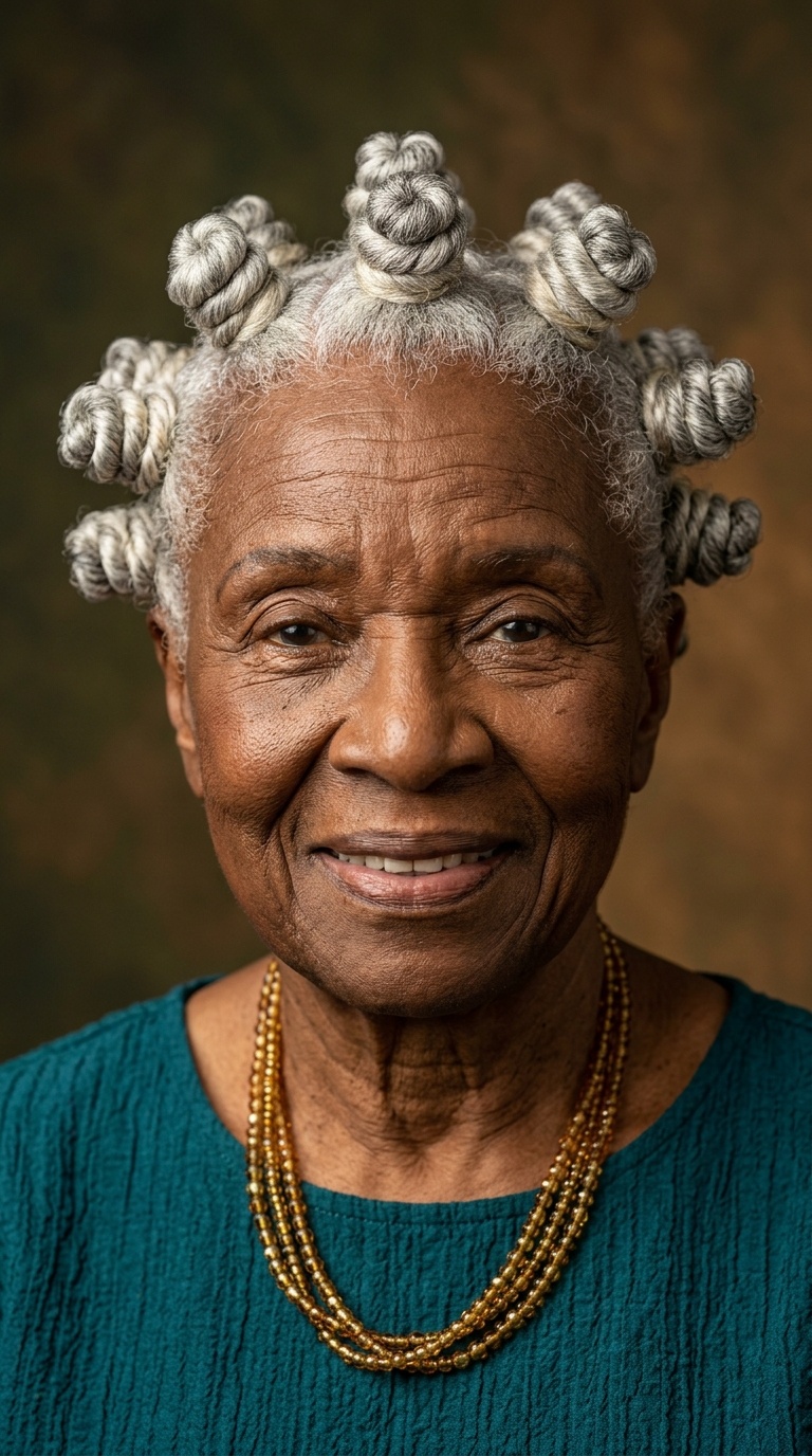 Regal High-Top Bantu Knots