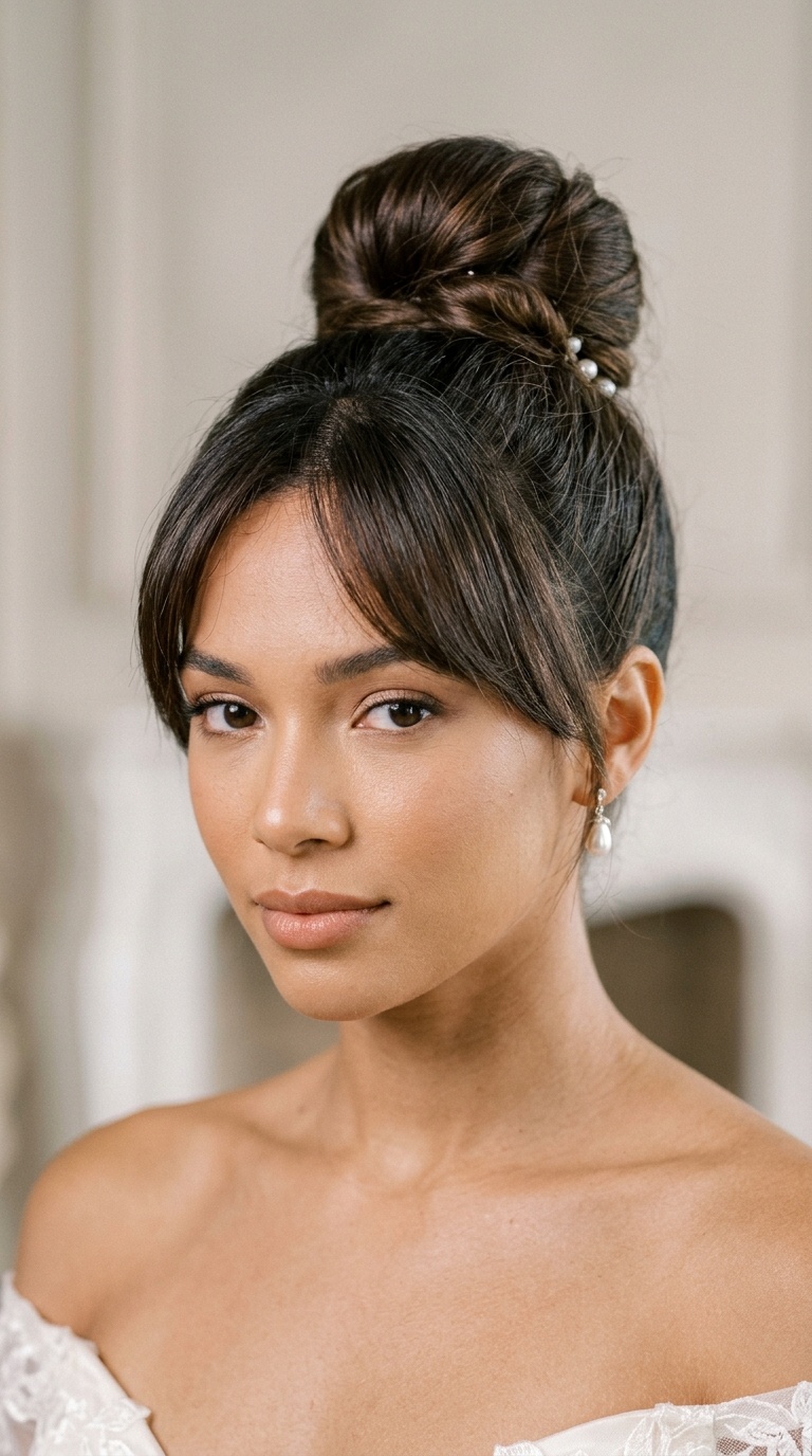 Regal Top Knot with Fringe