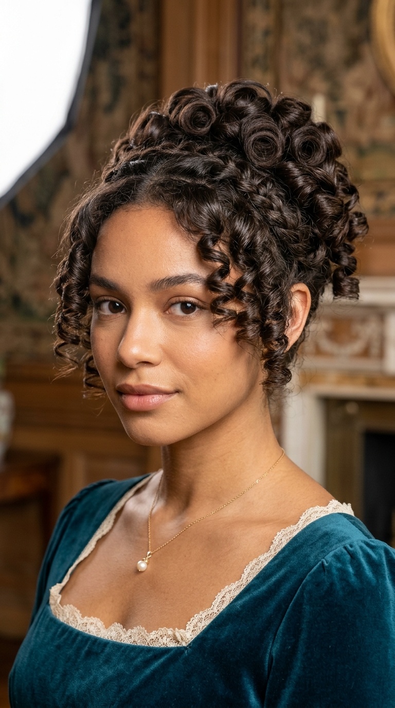 Regency-Era Bridgerton Curls