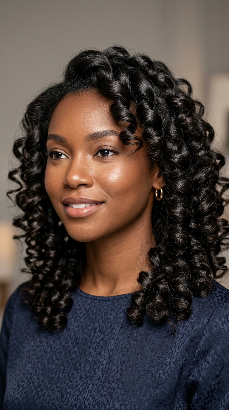 Retro Barrel Curls