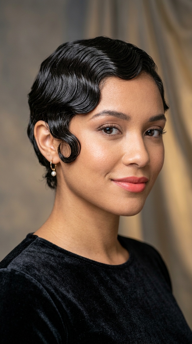 Retro Finger Waves