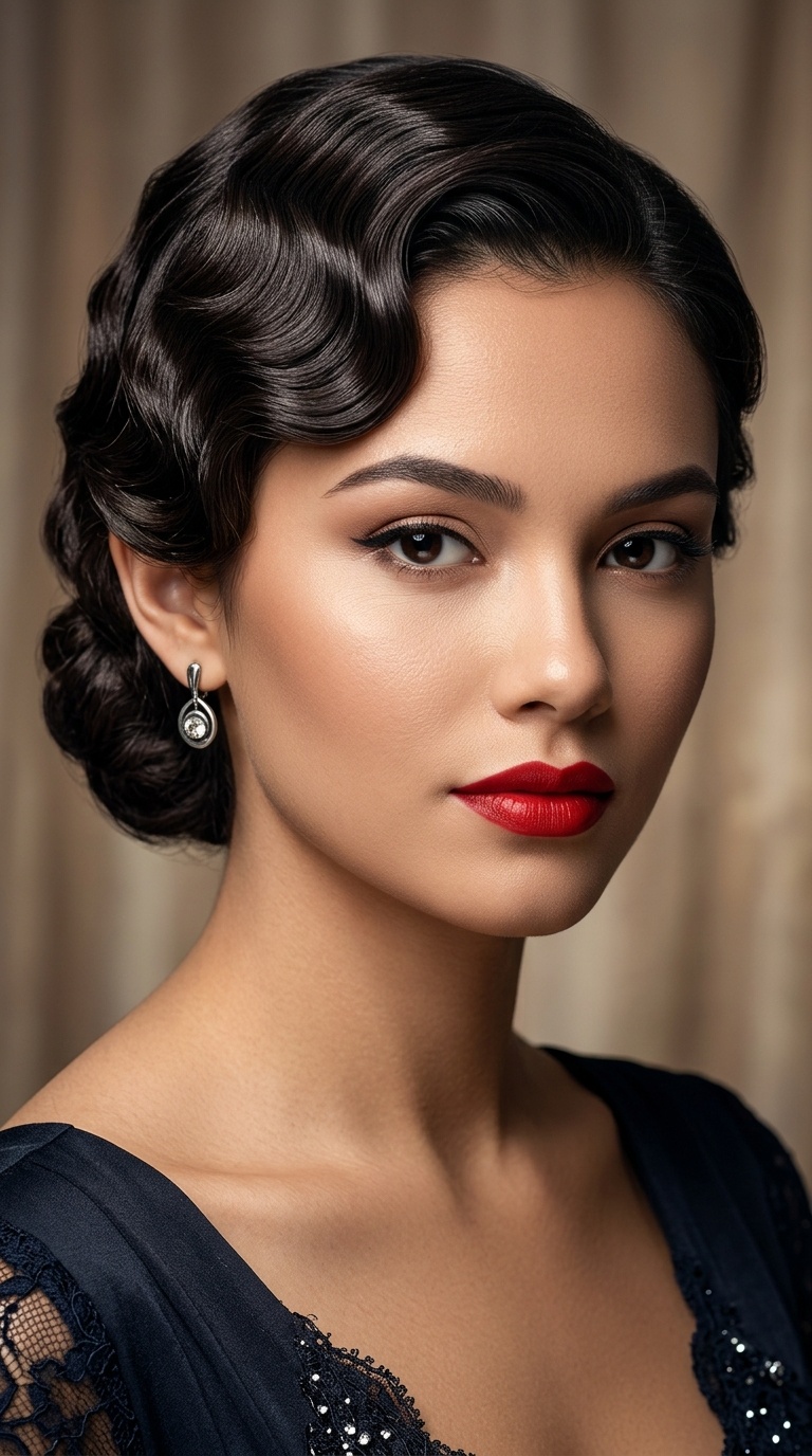 Retro Finger Waves