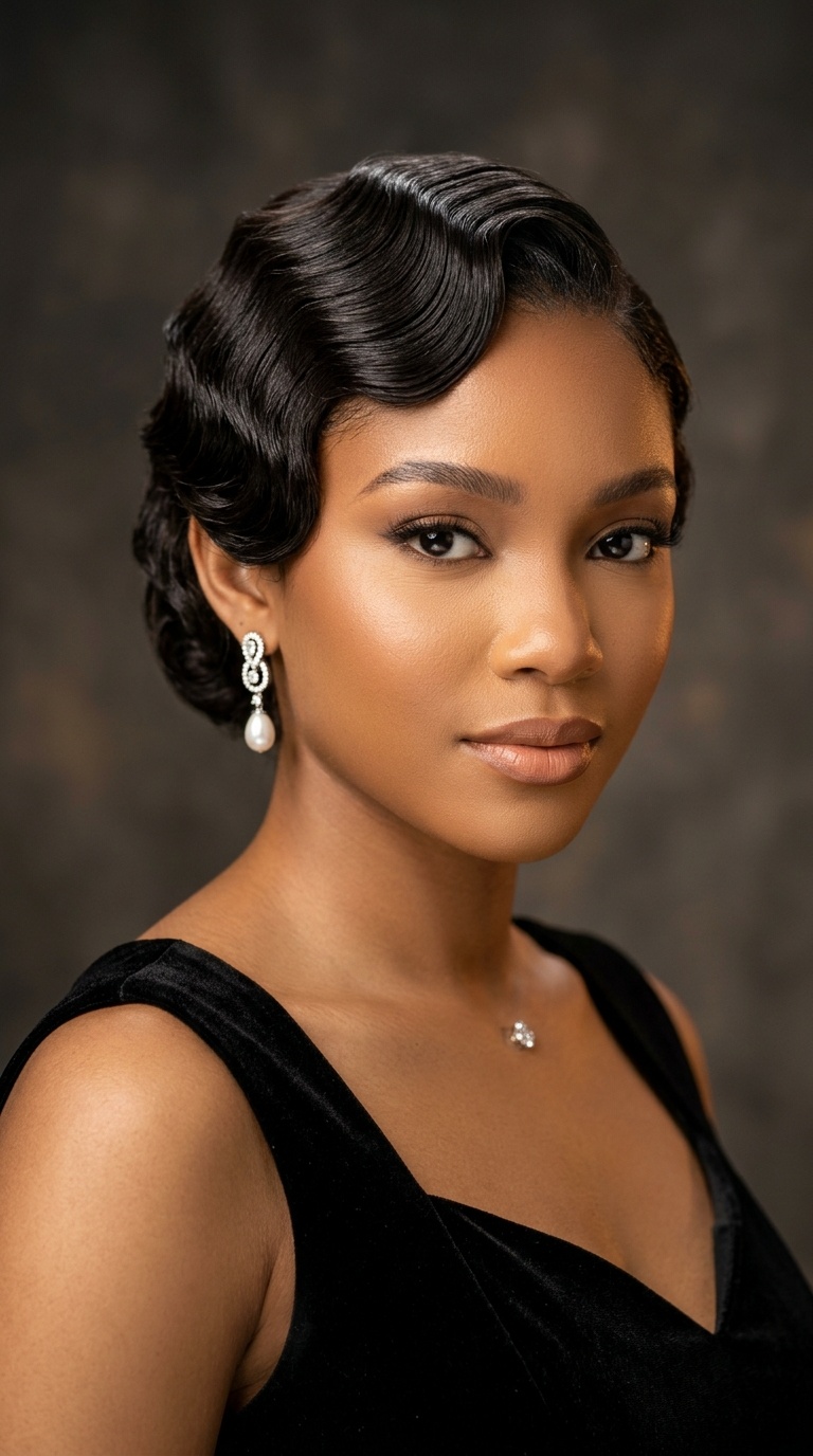 Retro Finger Waves