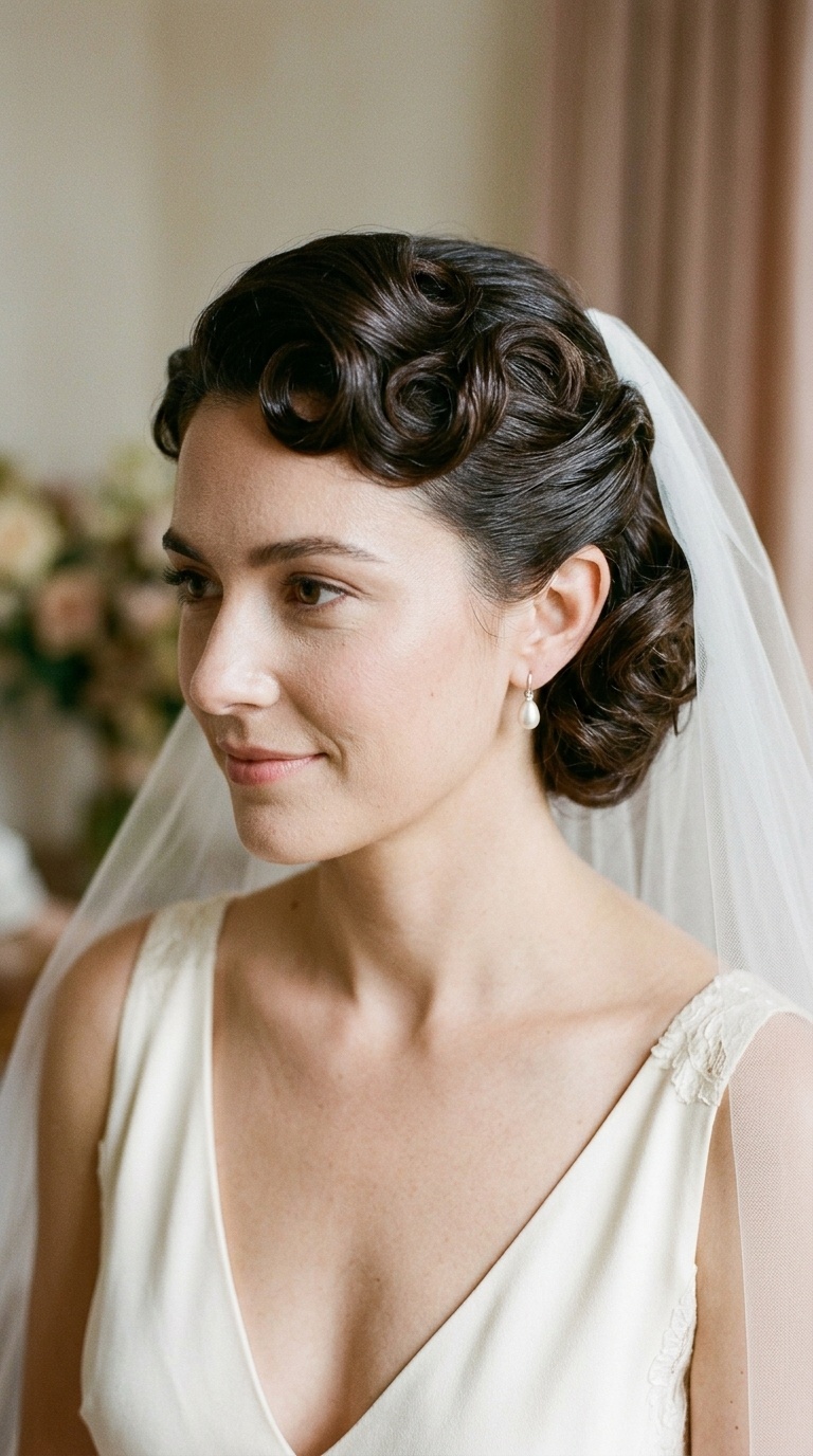 Retro-Inspired Pin Curls