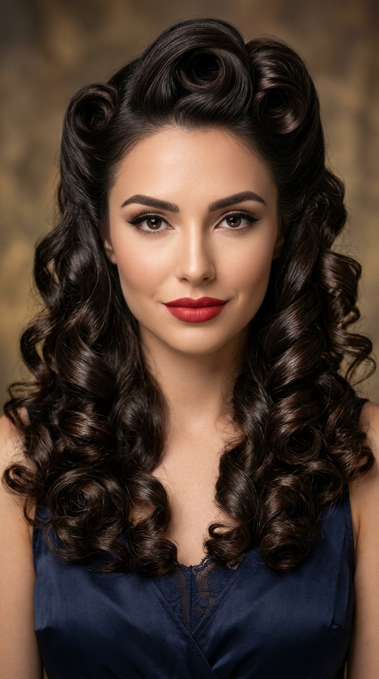 Retro Pin-Curl Set