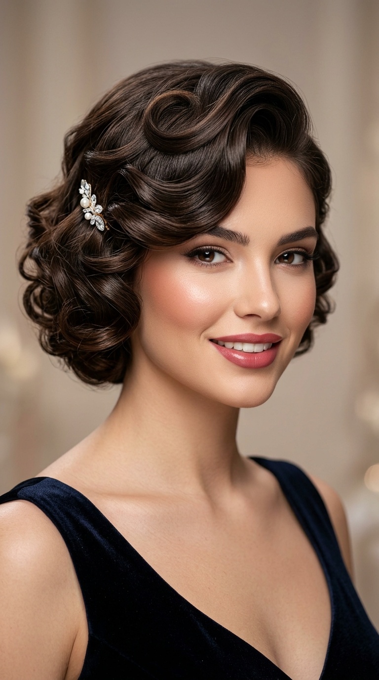 Retro Pin Curls