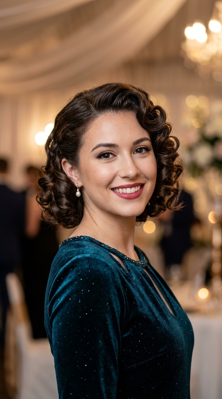 Retro Pin Curls