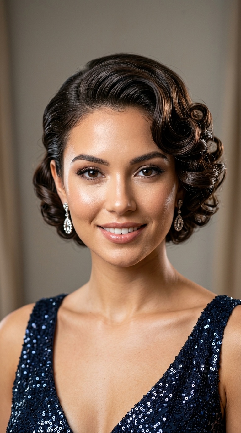 Retro Pin Curls