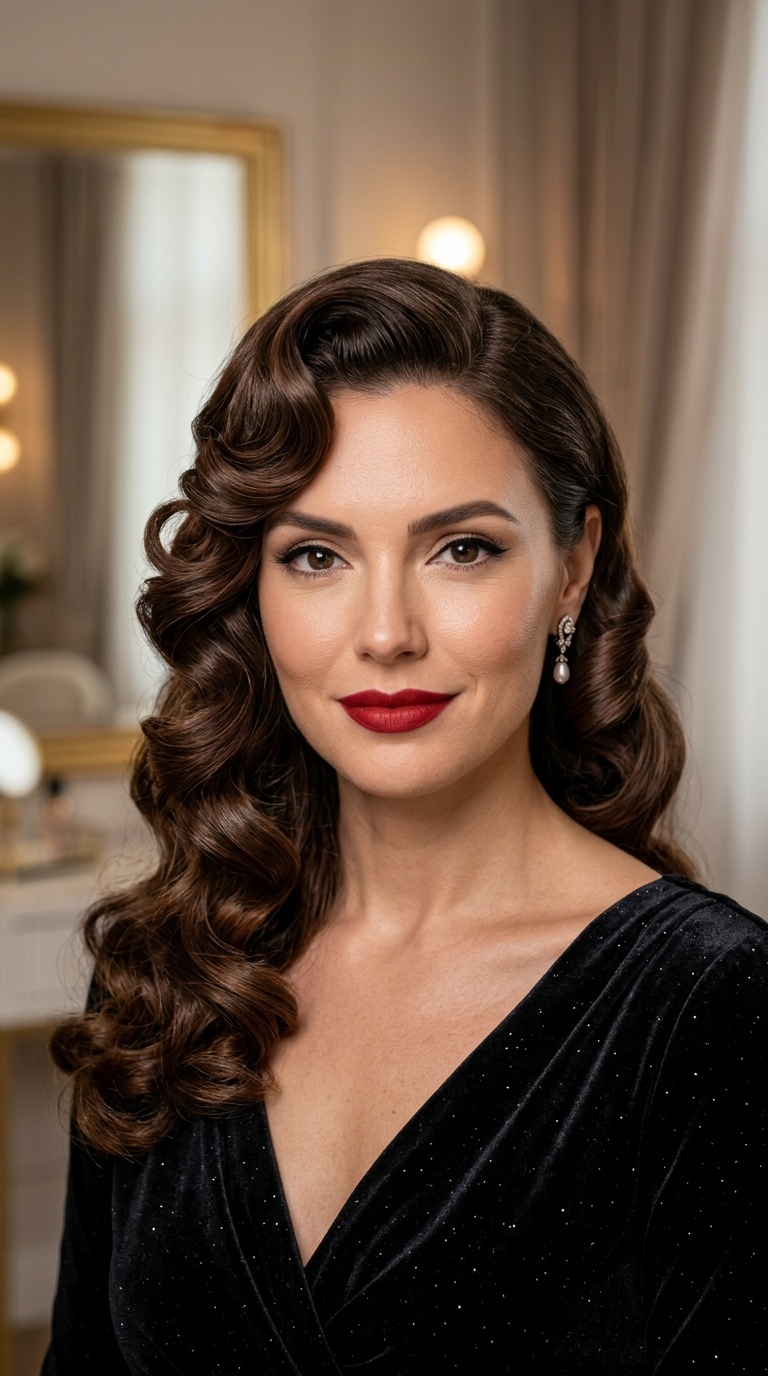 Retro Pin Curls