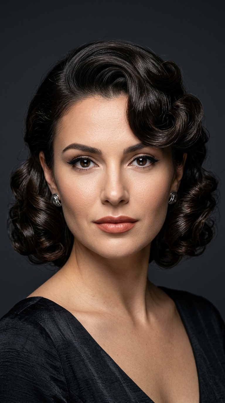 Retro Pin Curls