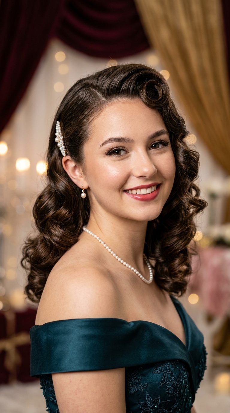 Retro Pin-Up Curls