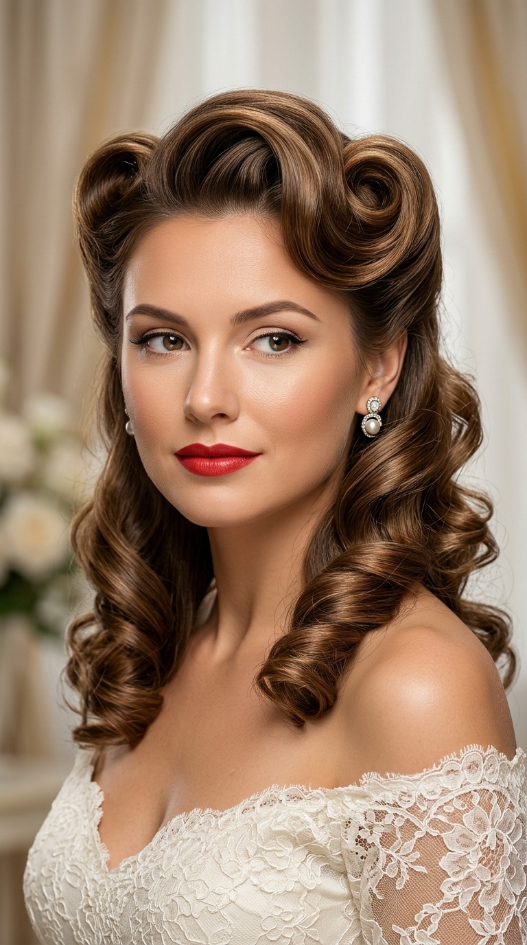 Retro Pin-Up Curls