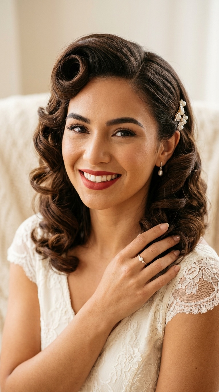 Retro Pin-Up Curls