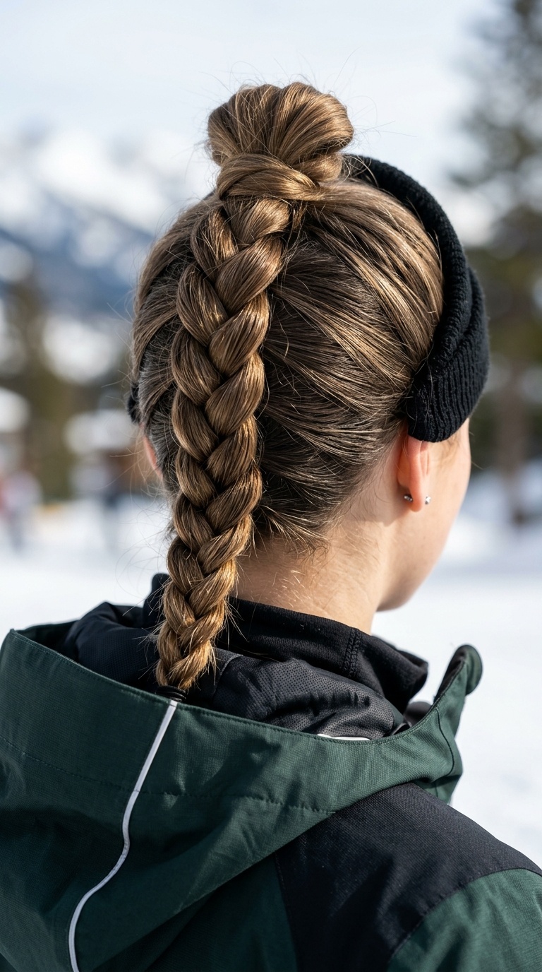 Reverse French Braid (Nape Up)